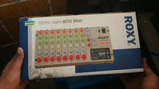 ROXY SM-6U 6-Channel Live Mixer UNBOXING & REVIEW