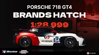 iRacing | Porsche 718 GT4 - Brands Hatch - FTSCC - 2025 S4 Week 7 | Hotlap