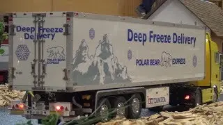 Deep Freeze Delivery POLAR BEAR EXPRESS MAN RC TRUCK