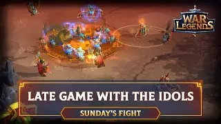 Late Game in the Gold of Tek'Shaa tournament ☆ WAR LEGENDS Mobile RTS