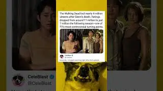 The Walking Dead lost nearly 4 million viewers after Glenn's death. Ratings dropped from around 11