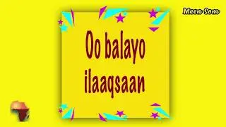 SULDAAN SEERAAR CABDIASIS WAA BOQORTOYO LYRICS