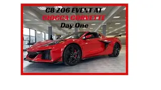 C8 Z06 Corvette Dealership Tour at Ciocca Corvette - Day One Coverage