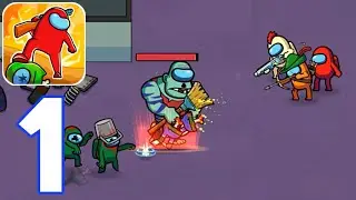 Impostors vs Zombies: Survival - Gameplay Walkthrough Part 1 - New Update (Android, iOS Gameplay)