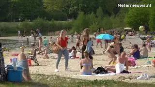 Drukte bij Baggelhuizerplas