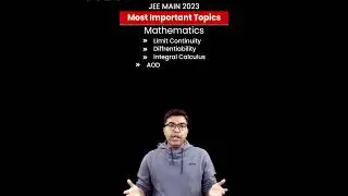 Do or Die Maths Chapters for JEE Mains 2023 - Important & High Scoring JEE Maths Topics | AP Sir