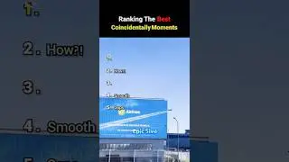 Ranking The Best Coincidentally Moments!🤯 #shorts