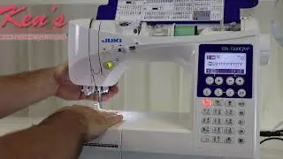 Juki DX-1500QVP Computerized Sewing Machine Overview by Ken's Sewing Center in Muscle Shoals, AL