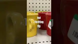 🔥 Hot Thrifting Tip! Thrifting at Goodwill #vintage  #home #thrift