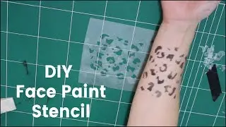 How To Make A Face Paint Stencil