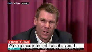 David Warner apologises