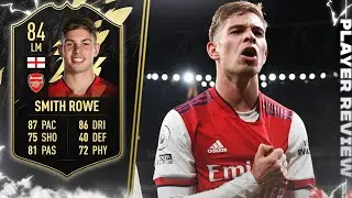 CHEAP BEAST! 🔥 84 TOTW Emile Smith Rowe Player Review! FIFA 22 Ultimate Team