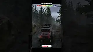 Toyota Land Cruiser J40 Mod in SnowRunner #gaming #shorts #short
