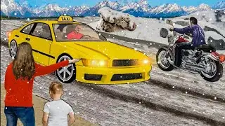 Taxi Driving Simulator: Snow Hill Drive - Android Gameplay HD