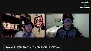 2019 Season In Review (Pt. 1)
