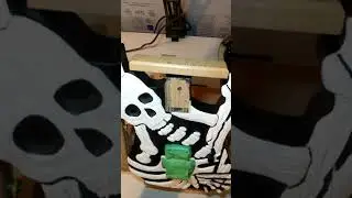 ESP Skull and bones guitar J. Frag bones signature series repainting upgrade video #4