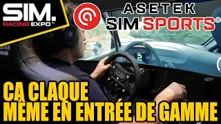 SIMRACING EXPO 2025 : Initium, l'entr&eacute;e de gamme d'Asetek qui d&eacute;boite.