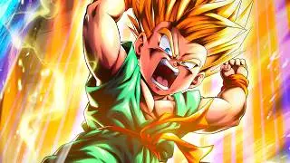(Dragon Ball Legends) FREE SSJ KID TRUNKS IS JUST A BATTERY FOR GOHAN AND NOTHING ELSE!