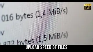 HD Stock Footage - Upload Speed Of Files