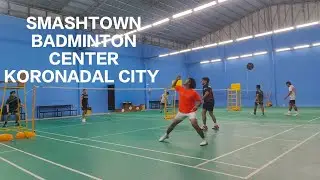 SMASHTOWN BADMINTON CENTER KORONADAL CITY QUEUING ( Zudoto/ Drew vs Jr/ Ralph)