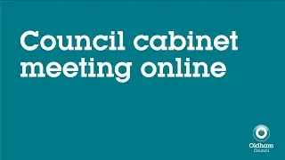 Cabinet Meeting Oldham Council 19th January 2026