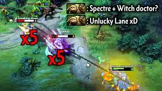 Spectre + Witch Doctor vs My Pudge? So unfortunate! | Genius Pudge