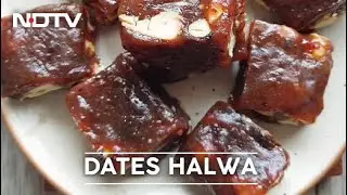 How To Make Dates Halwa | Easy Dates Halwa Recipe Video