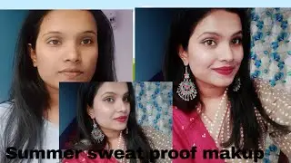 SUMMER SWEAT PROOF MAKEUP ( ACNE SCARS SKIN)