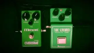 Analog.man True Vintage TS808 vs Maxon OD808 Overdrive | Sound Check【魔法の箱研究所】