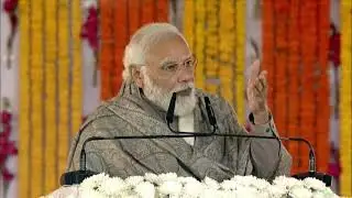 PM Narendra Modi addresses at the inauguration ceremony of Kanpur Metro Project
