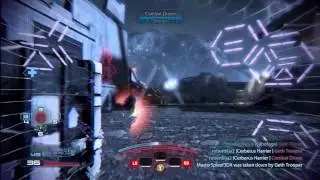 Gold Geth Infiltrator Harrier Gameplay Condor Geth Full Team