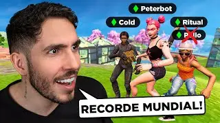 Peterbot splitou o Pollo e já bateu o RECORDE da Final da FNCS 🥵