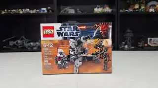 LEGO Star Wars #9488 Elite Clone Trooper & Commando Droid Battle Pack Unsponsored Review! (2012)