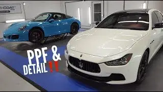 1st Paint Protection Film On My Maserati Ghibli!