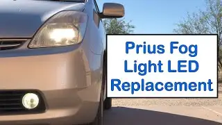 2004 Prius Fog Light Replacement with LED