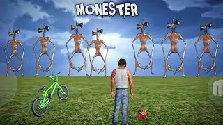 IN  INDIA BIKE SKIBIDI TOILET OR  SIREN HEAD MONESTER IN NEW CITY COMING MONESTER