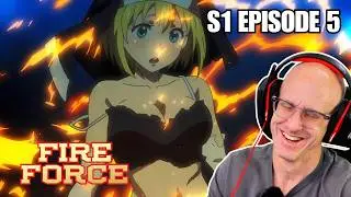 THE BATTLE BEGINS!!!! | Fire Force Season 1 Episode 5 Reaction Video