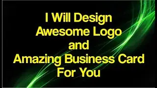 AMAZING LOGO AND BUSINESS CARD
