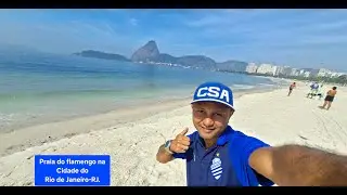 Praia do flamengo na Cidade do Rio de Janeiro RJ.