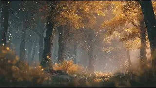 Enchanted Forest in Autumn &ndash; Magic, Wind & Soft Chimes
