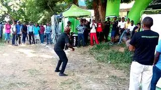 You'll be amazed by how this guy flows with his rap diss at the Infinix Campus Tour in Mombasa❗😮