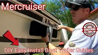 How To Install Boat Trailer Guides DIY!