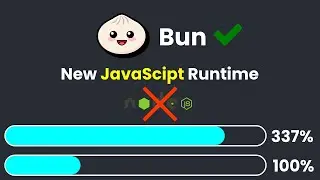 You Do NOT need NodeJS | Bun Makes your JavaScript 3x Faster