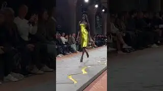 One word: GODDESS ✨ #anokyai #supermodel #stunning #versace #goddess #modeloftheyear #catwalk #fachq