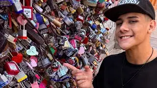 Love Lock Bridge 🔐 San Antonio Tx