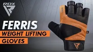the all new Ferris weightlifting gym gloves - RDX Sports
