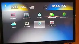 Impostazioni Ethernet del MAG 256