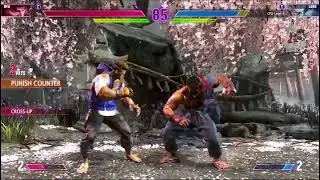 STREET FIGHTER 6 GAMEPLAY - Luke V.S Ryu Mixed combo - TRAINING MODE #sf6