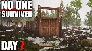 Day 7 The Zombie Horde Is Finally Here | No One Survived