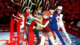 【MMD】~伪名柯祝大家好运来~Edogawa Conan/Haibara Ai/Kudou Shinichi/Kuroba Kaito Kid